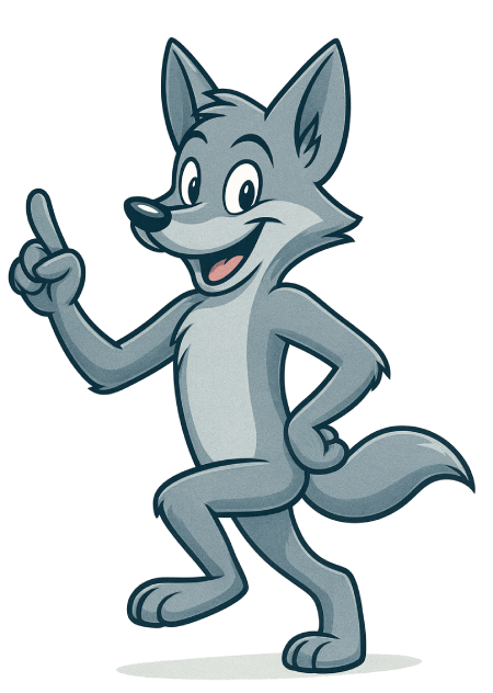 Plata der Silberfuchs - Maskottchen von Silbervergleich